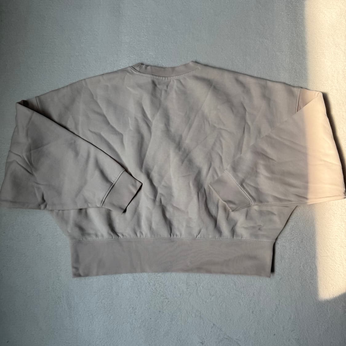 S 아디다스 여성 크롭 기모 맨투맨0310T 상품이미지2