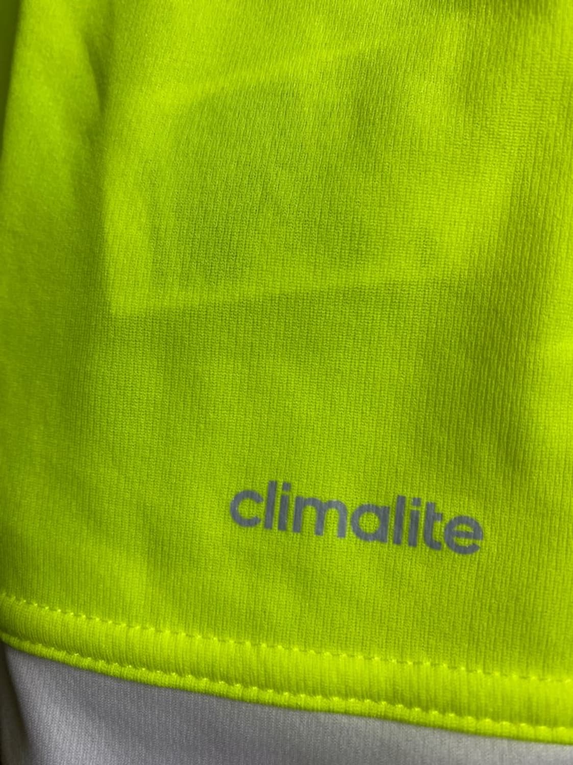 아디다스 클라이마라이트 기능성 라운드넥 티셔츠 형광 상품이미지6