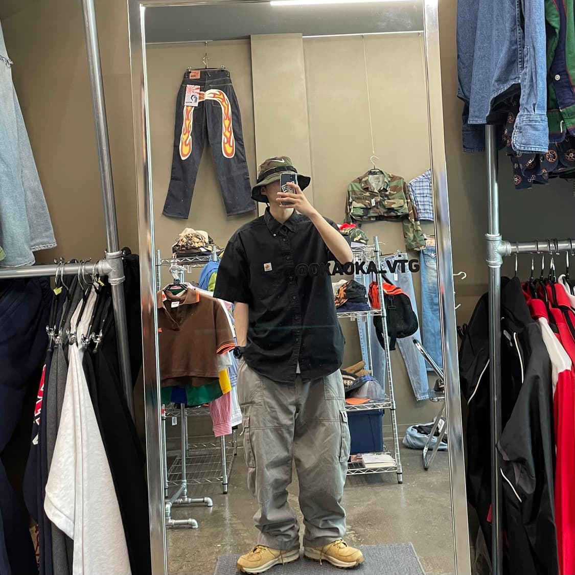 칼하트 원포켓 셔츠 상품이미지3