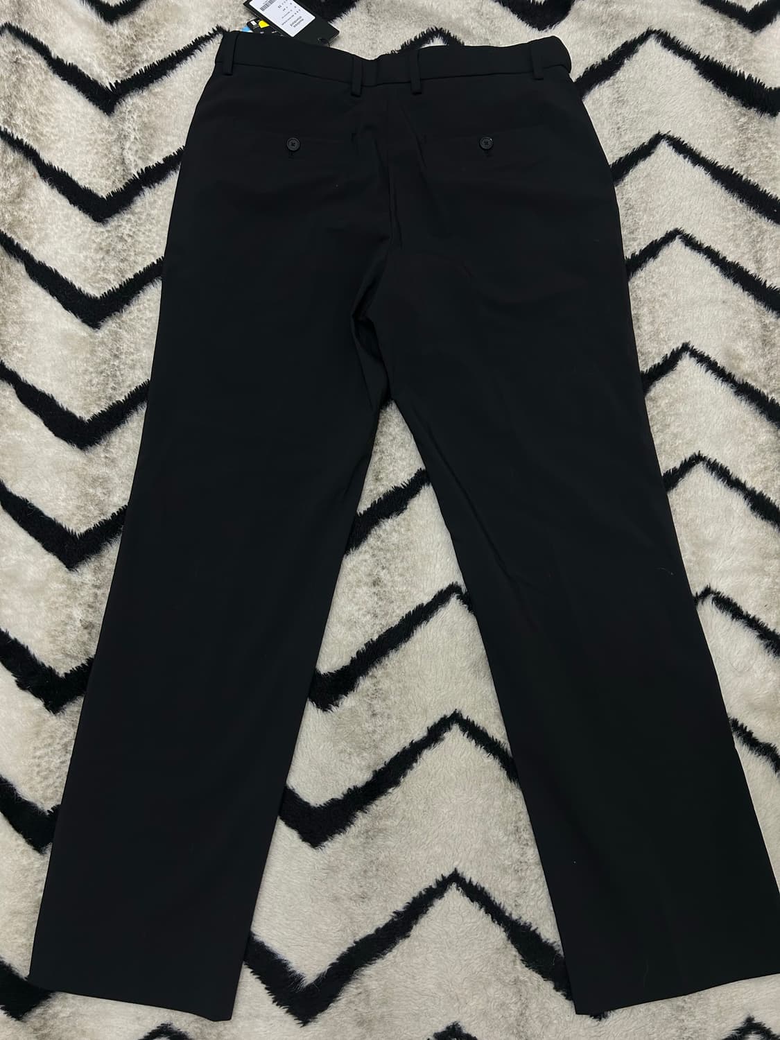 [33]무신사스탠다드 쿨 세미와이드 밴딩 슬랙스 상품이미지4