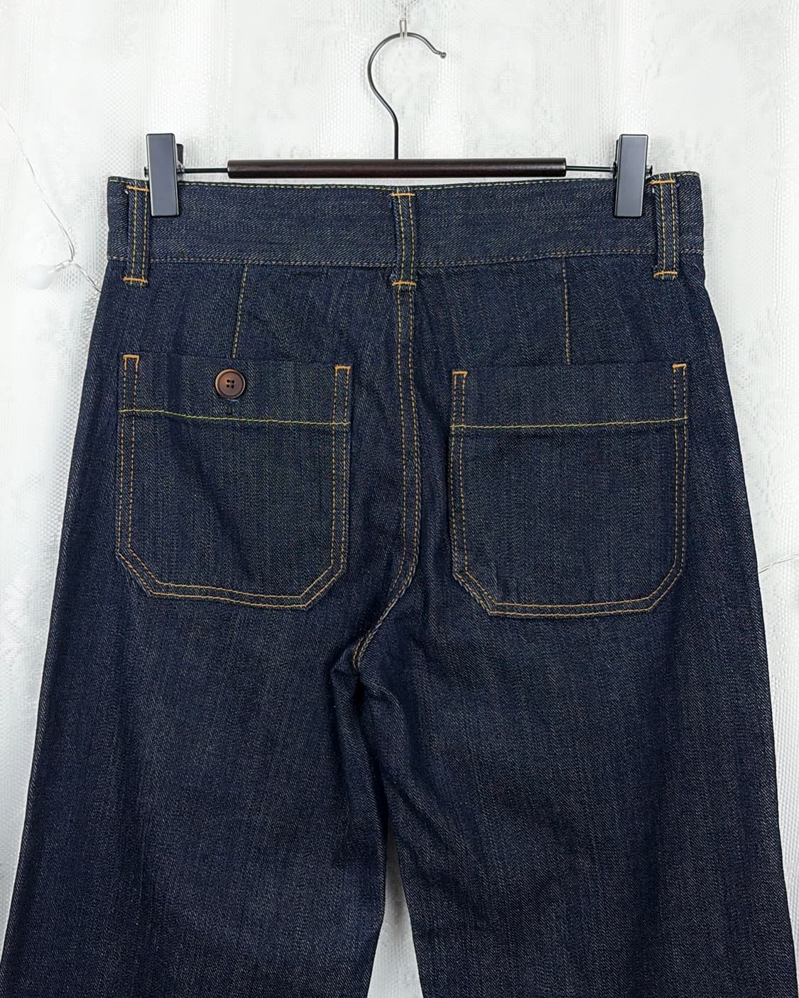 DEEP BLUE denim Capri pants 상품이미지7