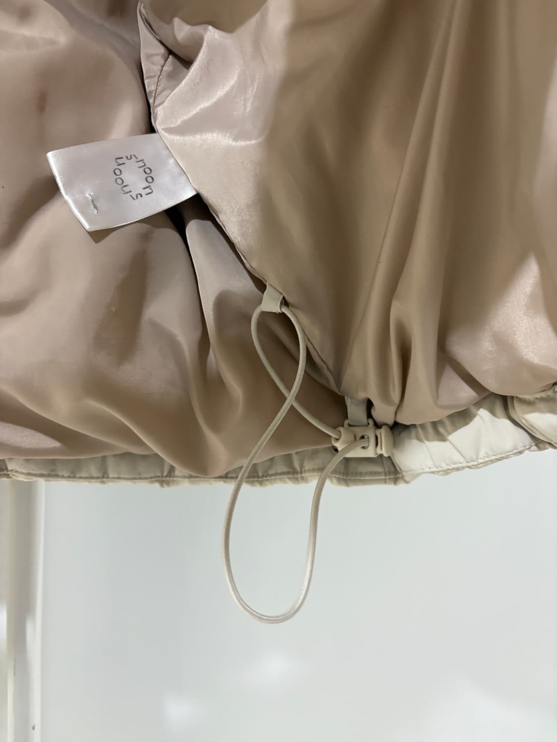 [sinoon] 아이보리 숏패딩 상품이미지7