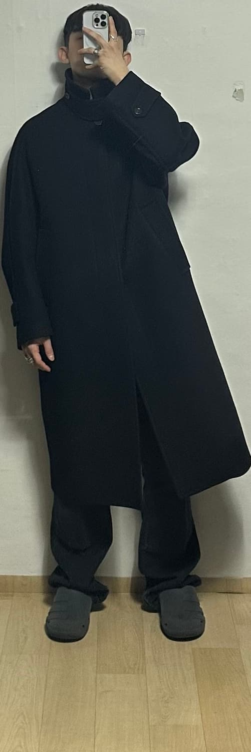 벨리에 맥시멜톤 울 발마칸 코트 상품이미지5