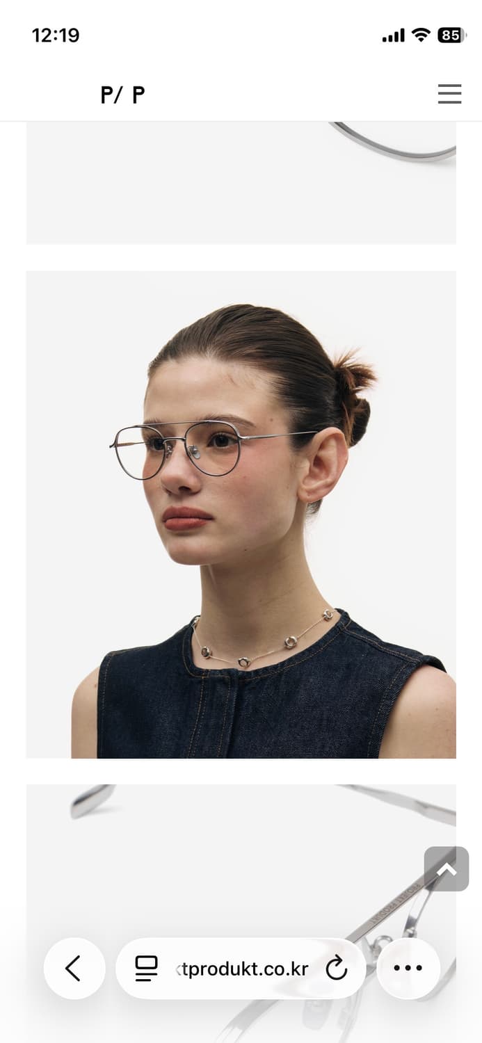 프로젝트프로덕트 HMCC3 CWG 보잉 금속테 안경 상품이미지4