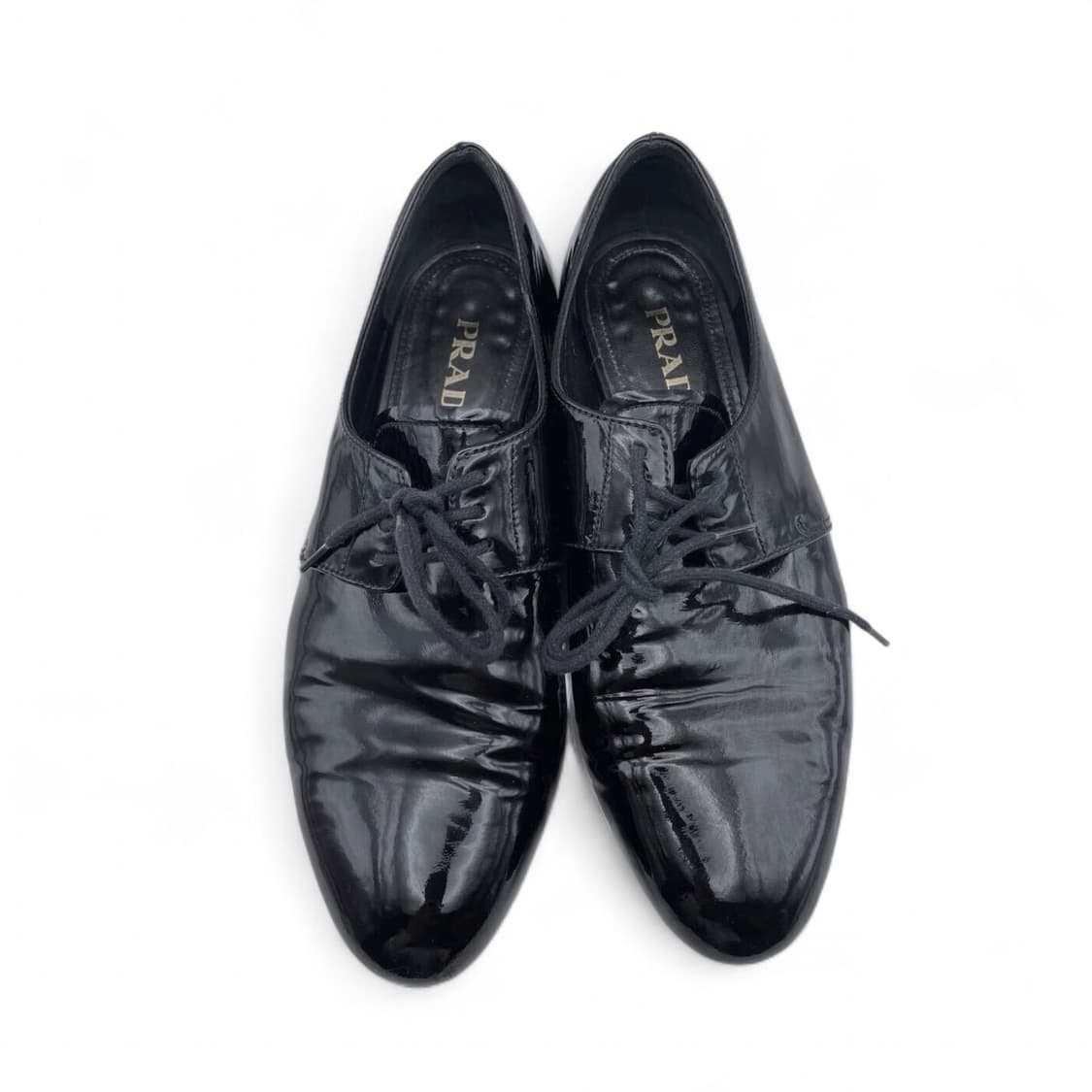 프라다 페이던트 에나멜 더비슈즈 상품이미지2