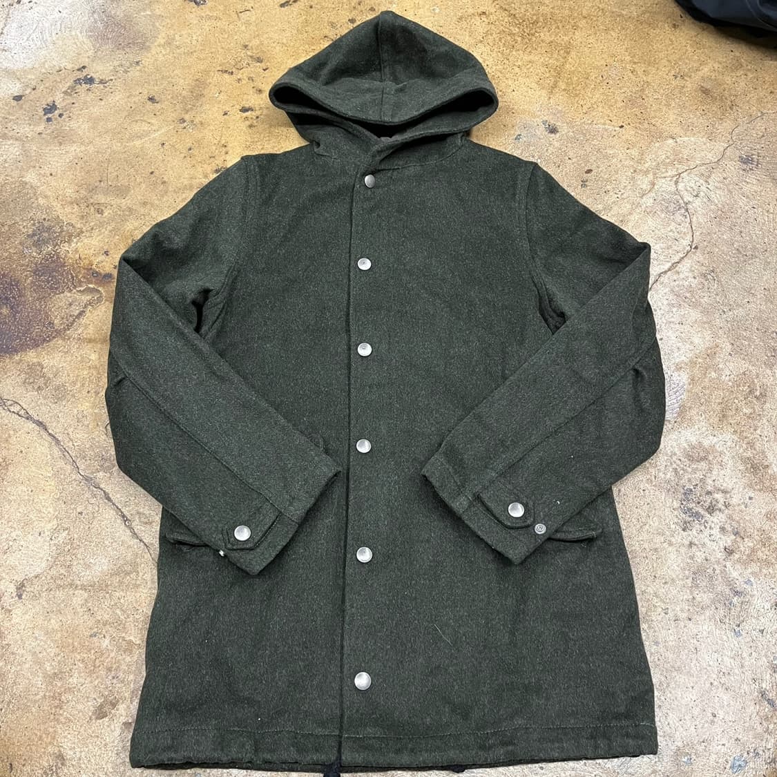 [정품/S] A.P.C. 아페쎄 울 알파카 후드 코트 b14 상품이미지2