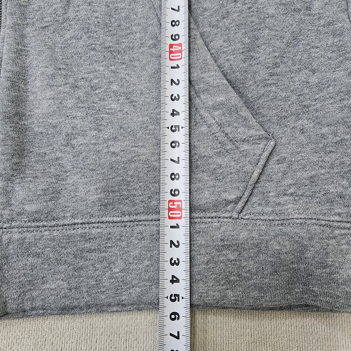 L 나이키 키즈 그레이 후드집업 0407Y 상품이미지8