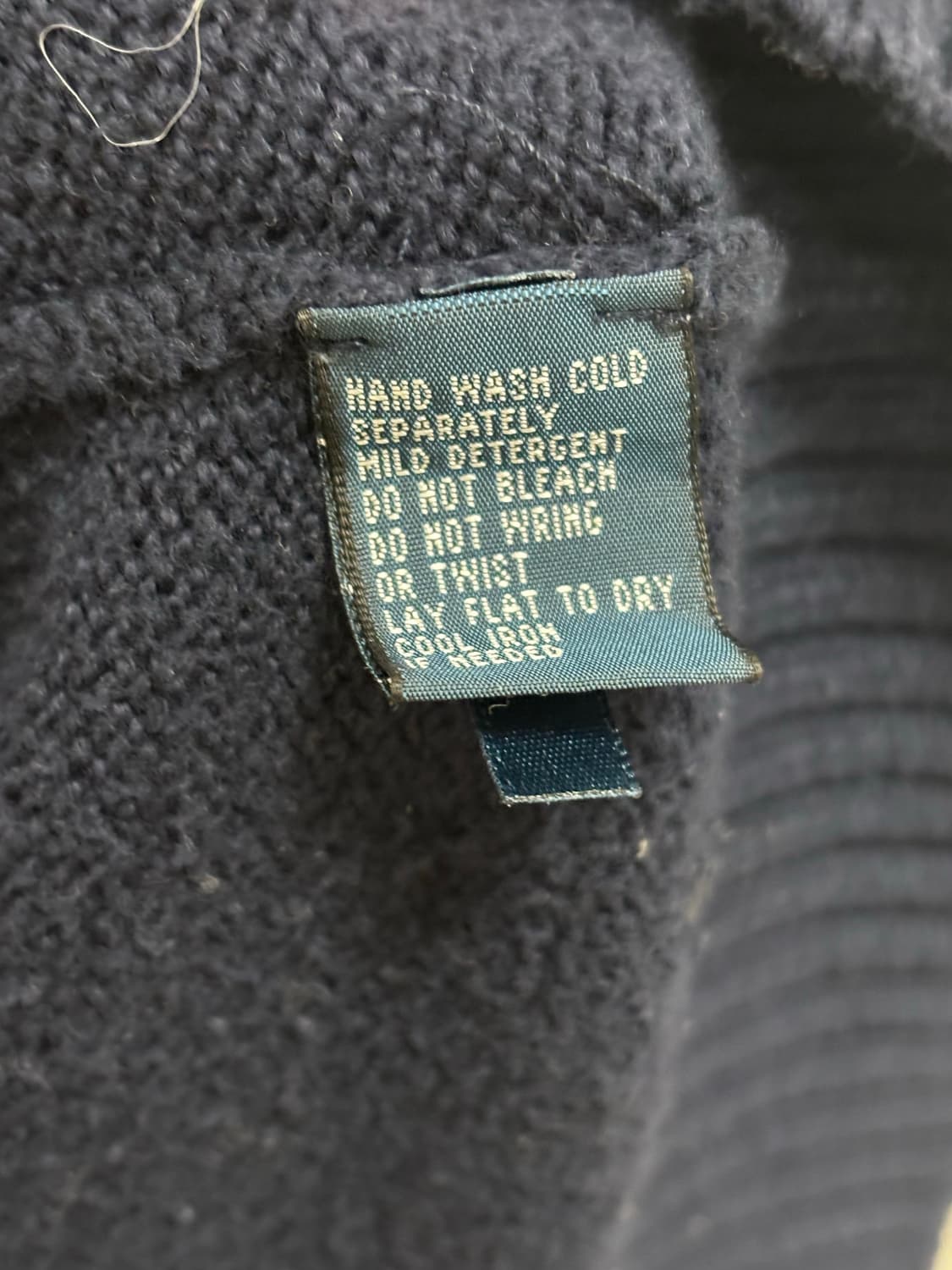 폴로 랄프로렌 반집업 니트 M (빈티지) 상품이미지5