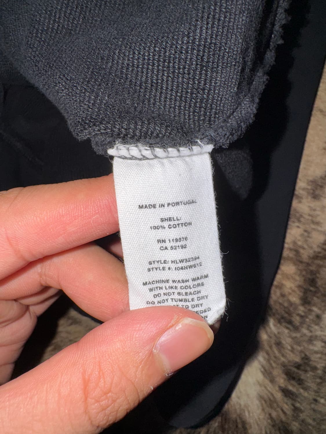 Helmut lang printing hoodie 상품이미지5