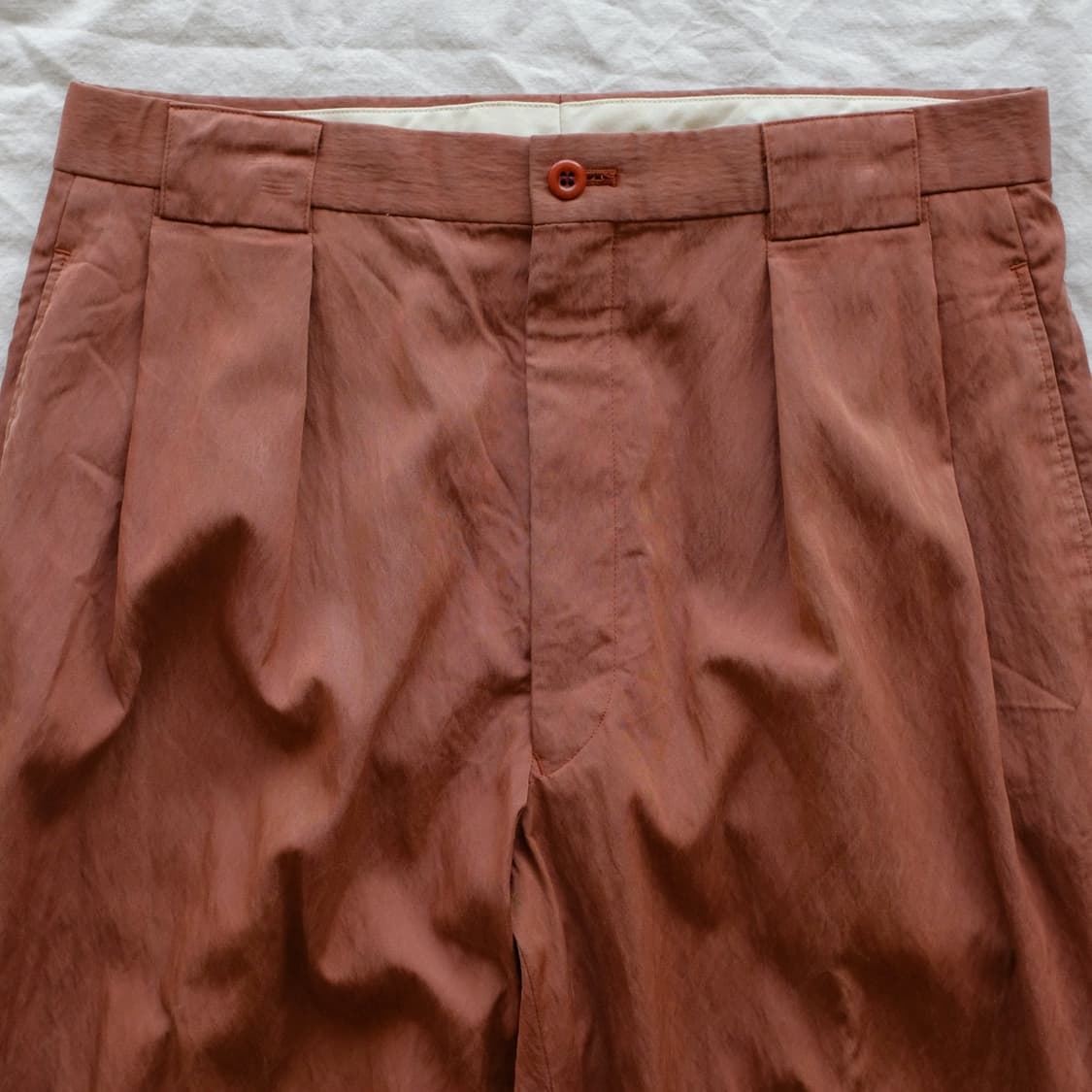 1990s Made In ITALY Allegri 레이온 팬츠 상품이미지2