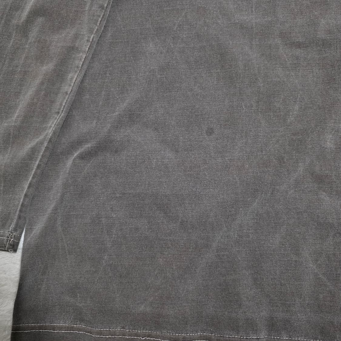 (L)다이클레즈 피그먼트 포켓 자수 티셔츠 상품이미지5