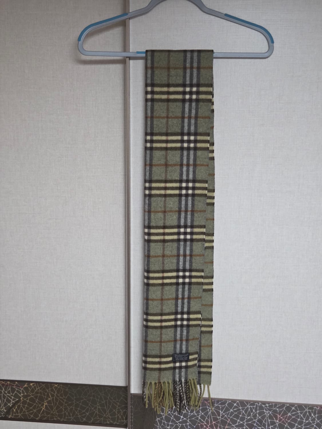 캐시미어 노바체크 목도리 상품이미지2