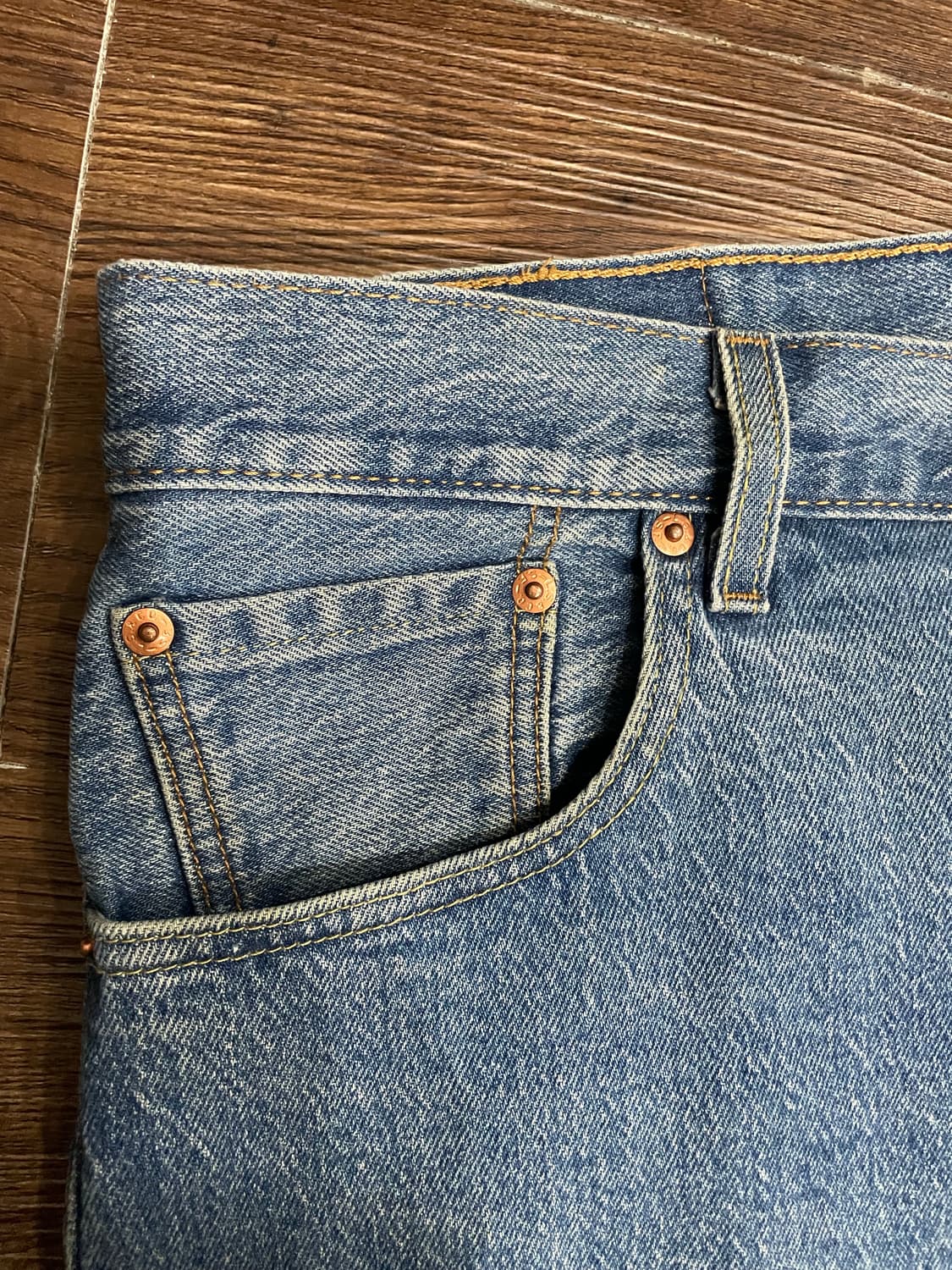 리바이스 501 1993 오리지널 스트레이트 핏 데님 팬츠 상품이미지5