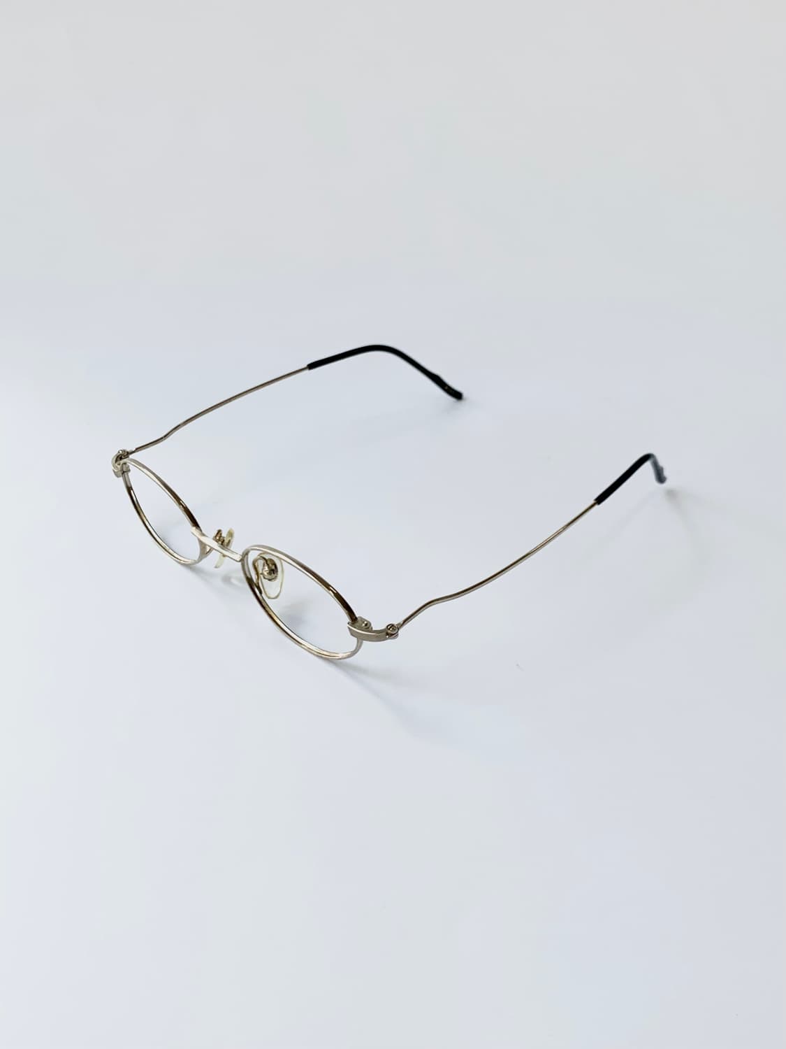 [픽키-611] 골드 오벌 메탈 안경 데드스탁 빈티지 클래식 프레임 상품이미지3