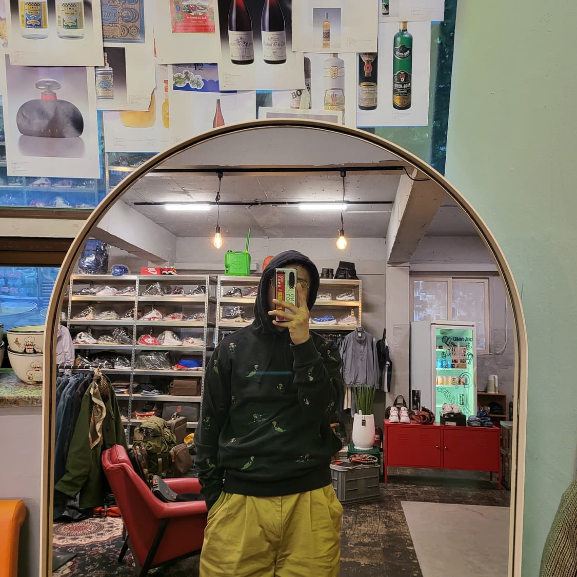 폴로 랄프로렌 멀티베어 후드티 (M) 상품이미지3