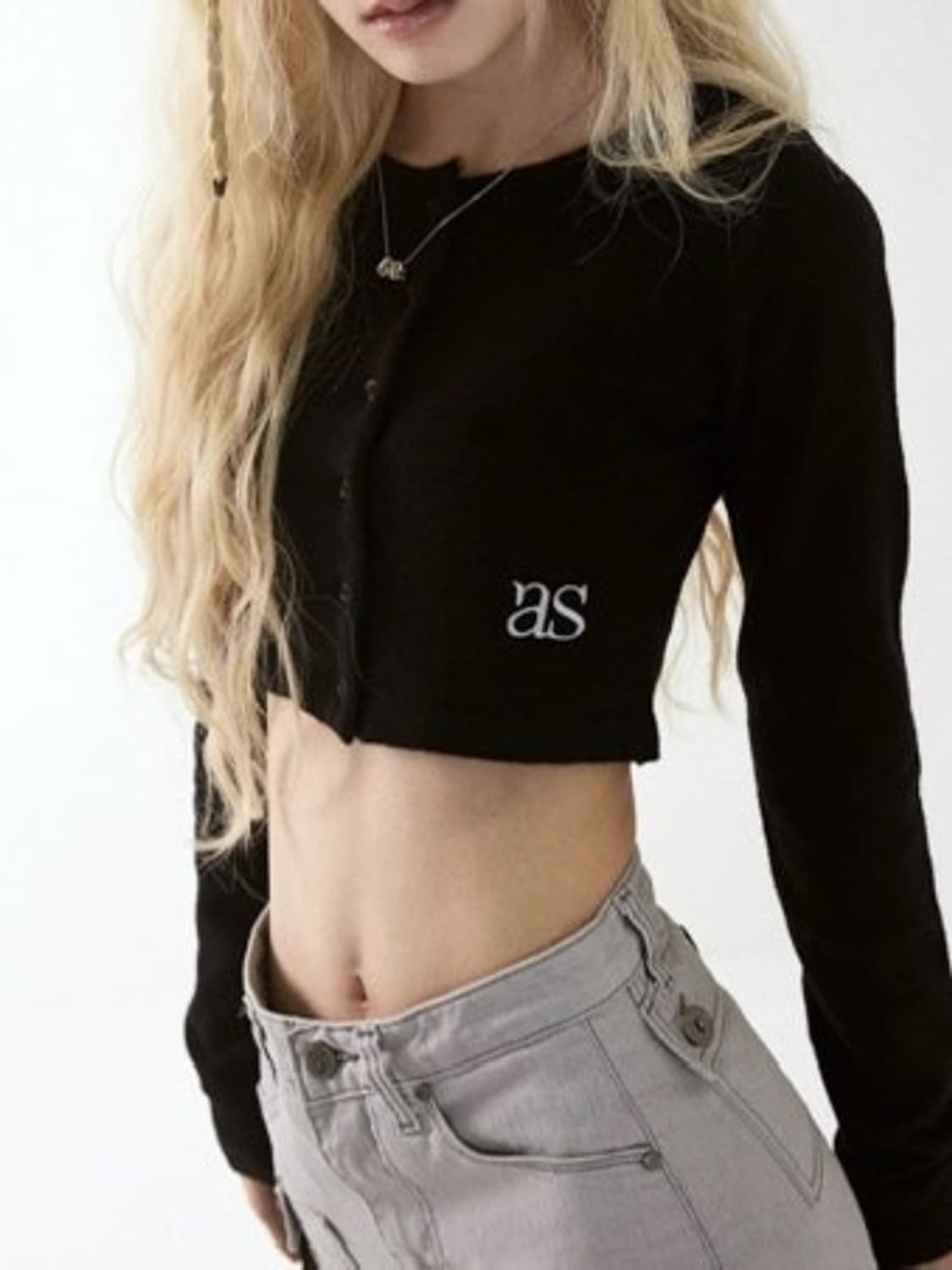 애즈온 리스 울 가디건 상품이미지1