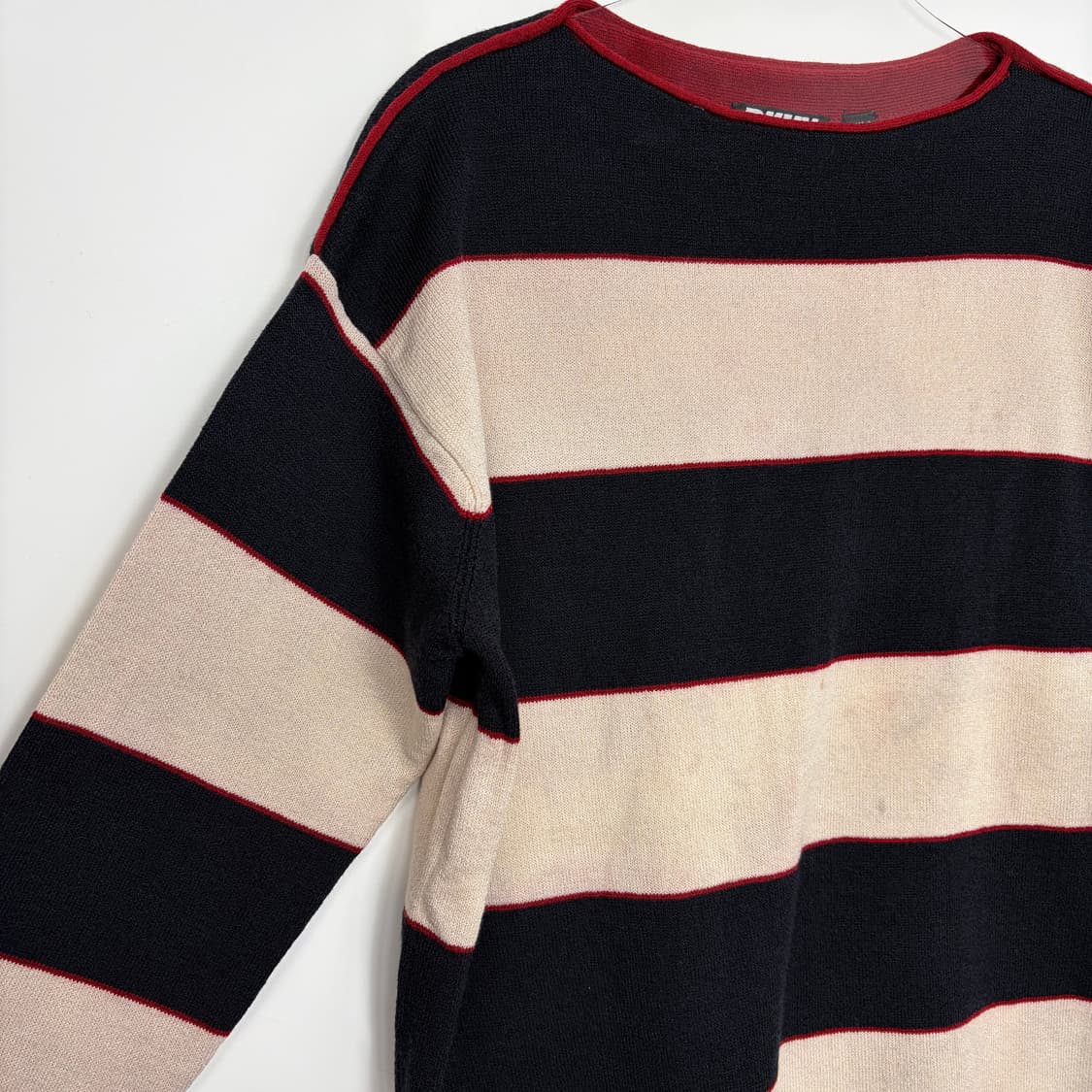 90s dkny 도나카란뉴욕 니트 티셔츠 원피스 상품이미지3