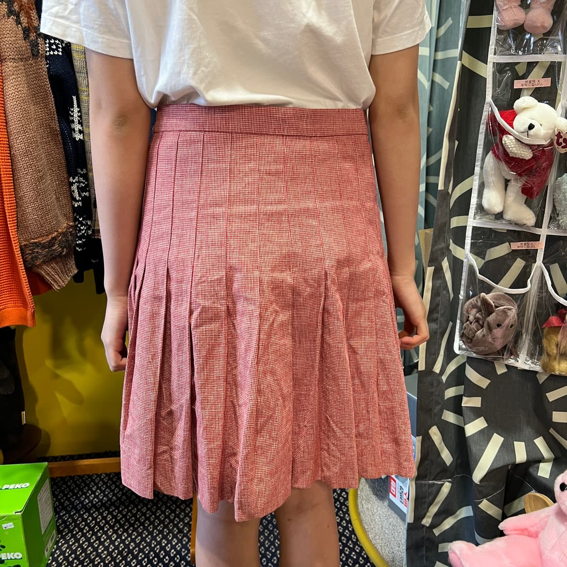 [Japanese Vintage] 플리츠 미디스커트 상품이미지2