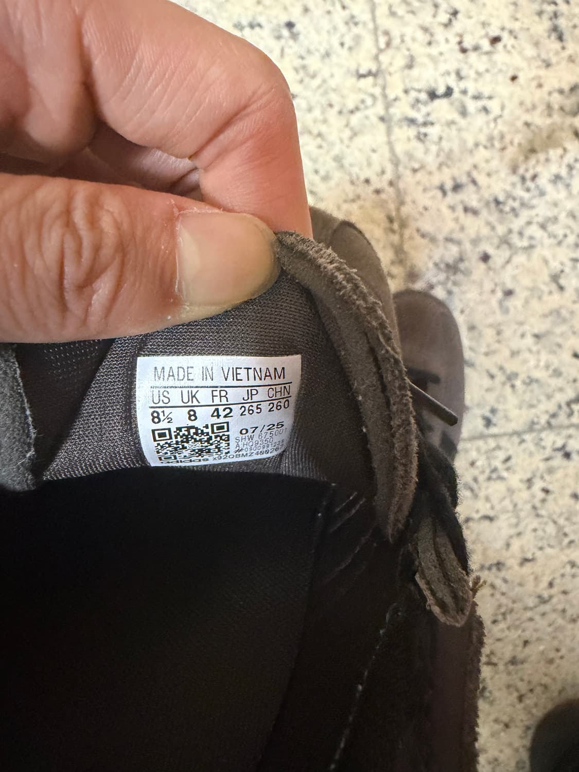 아디다스 이탈리아 70s - 다크브라운:블랙 265mm 상품이미지4