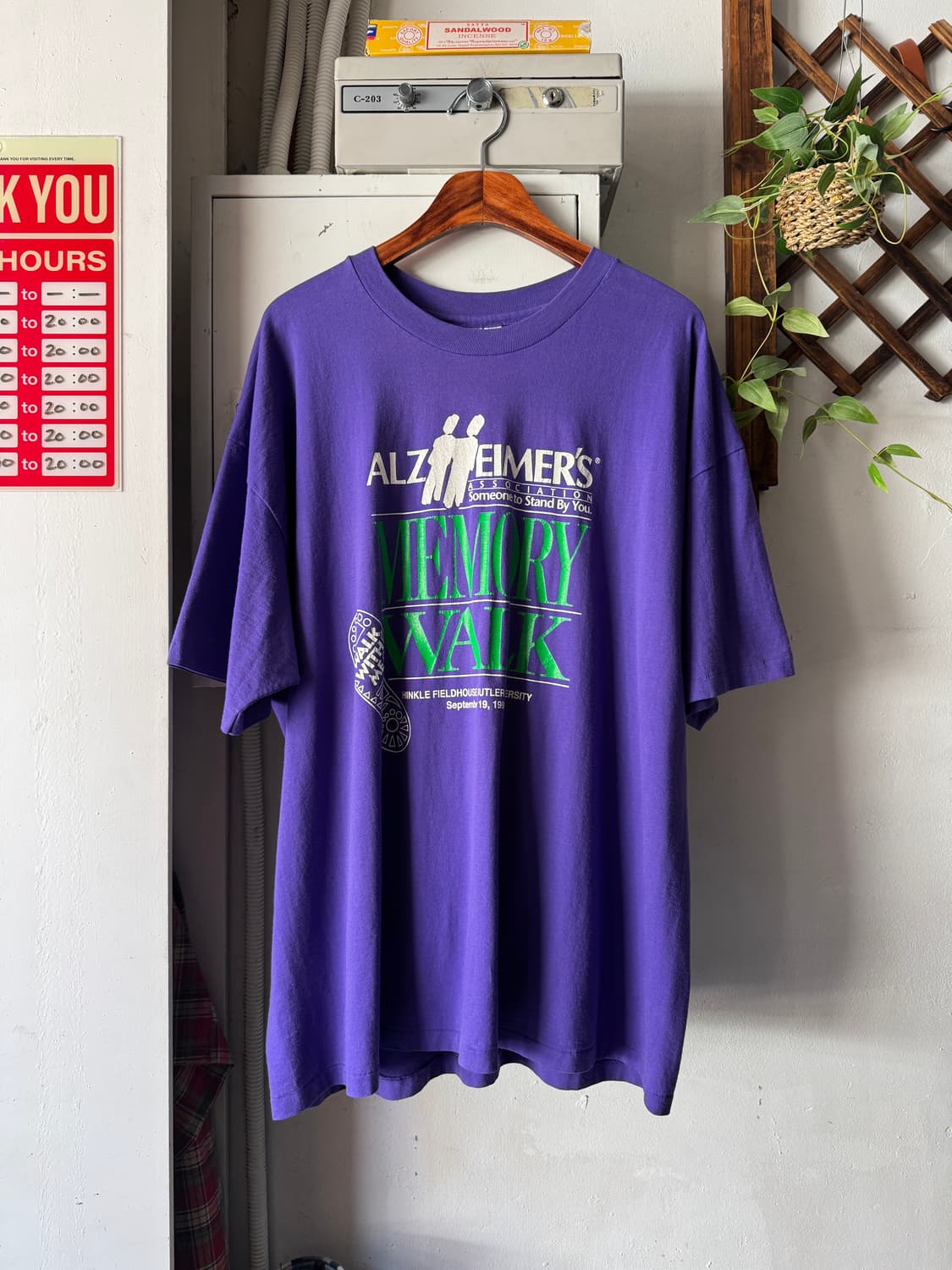 [2XL]90's Made in USA 메모리워크 캠페인 티셔츠 상품이미지2