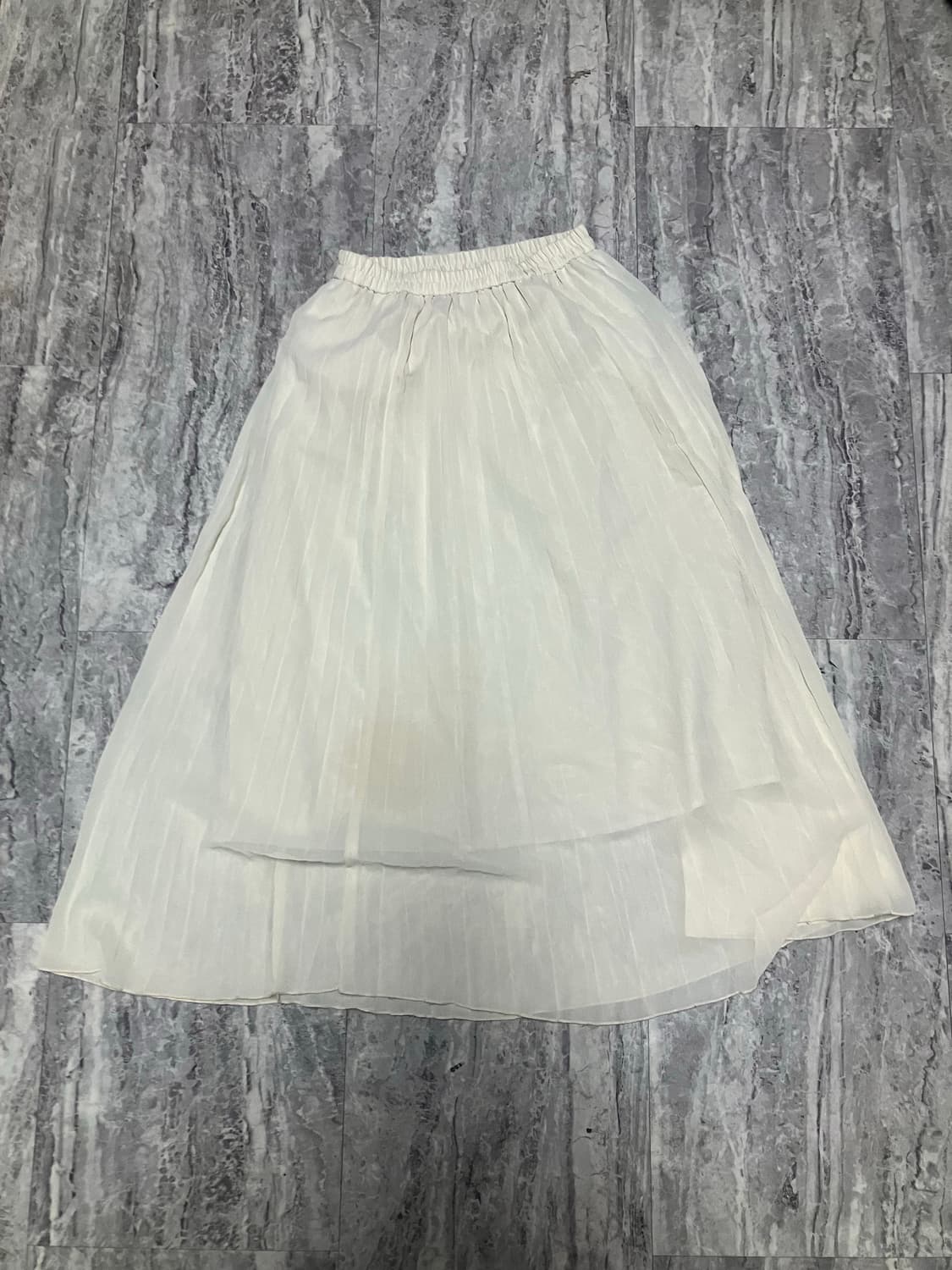 일본빈티지 Gu 달천깔페어리 프린세스 공주풍 플리츠샤스커트 상품이미지1