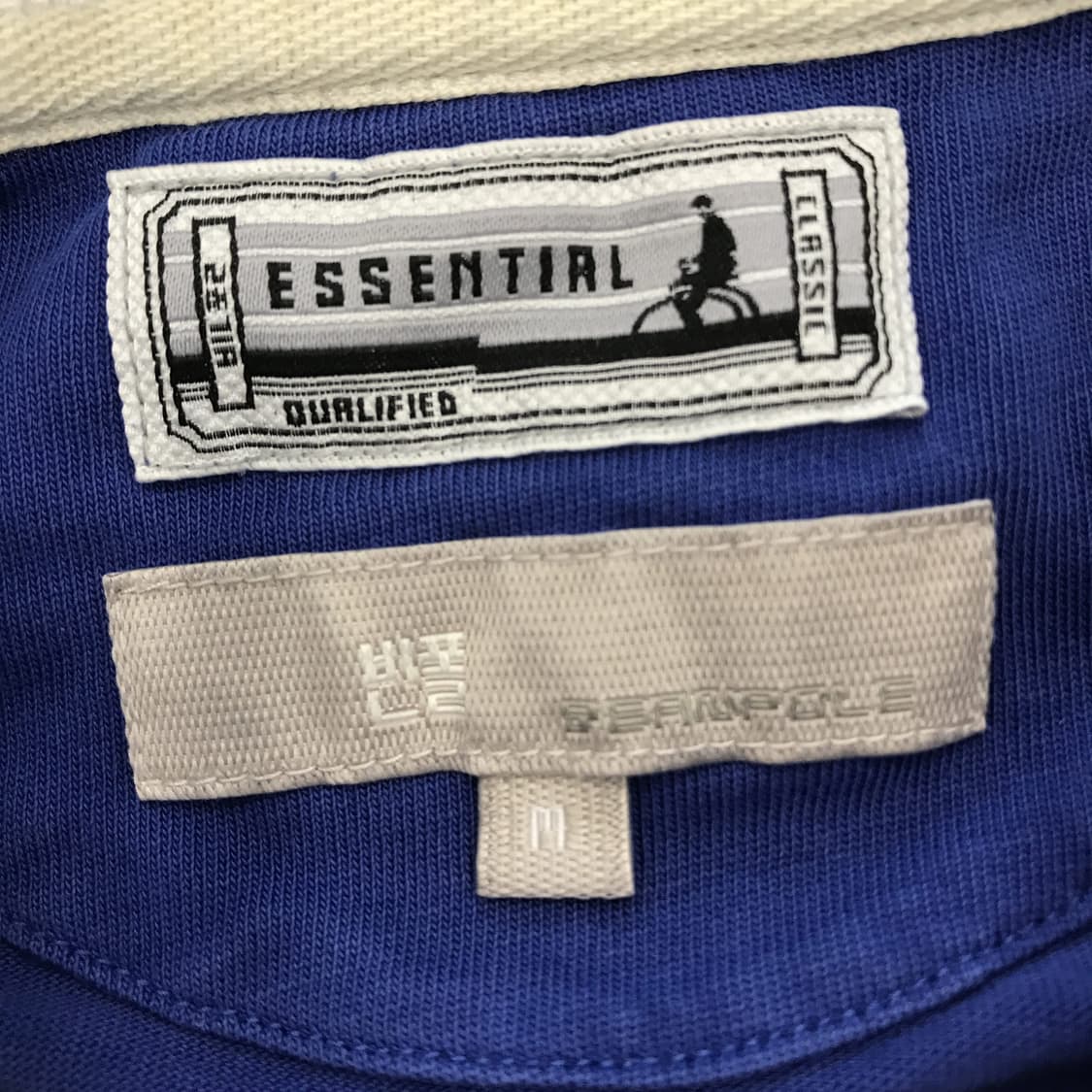 빈폴 에센셜 블루 반팔카라티 [M] 상품이미지4