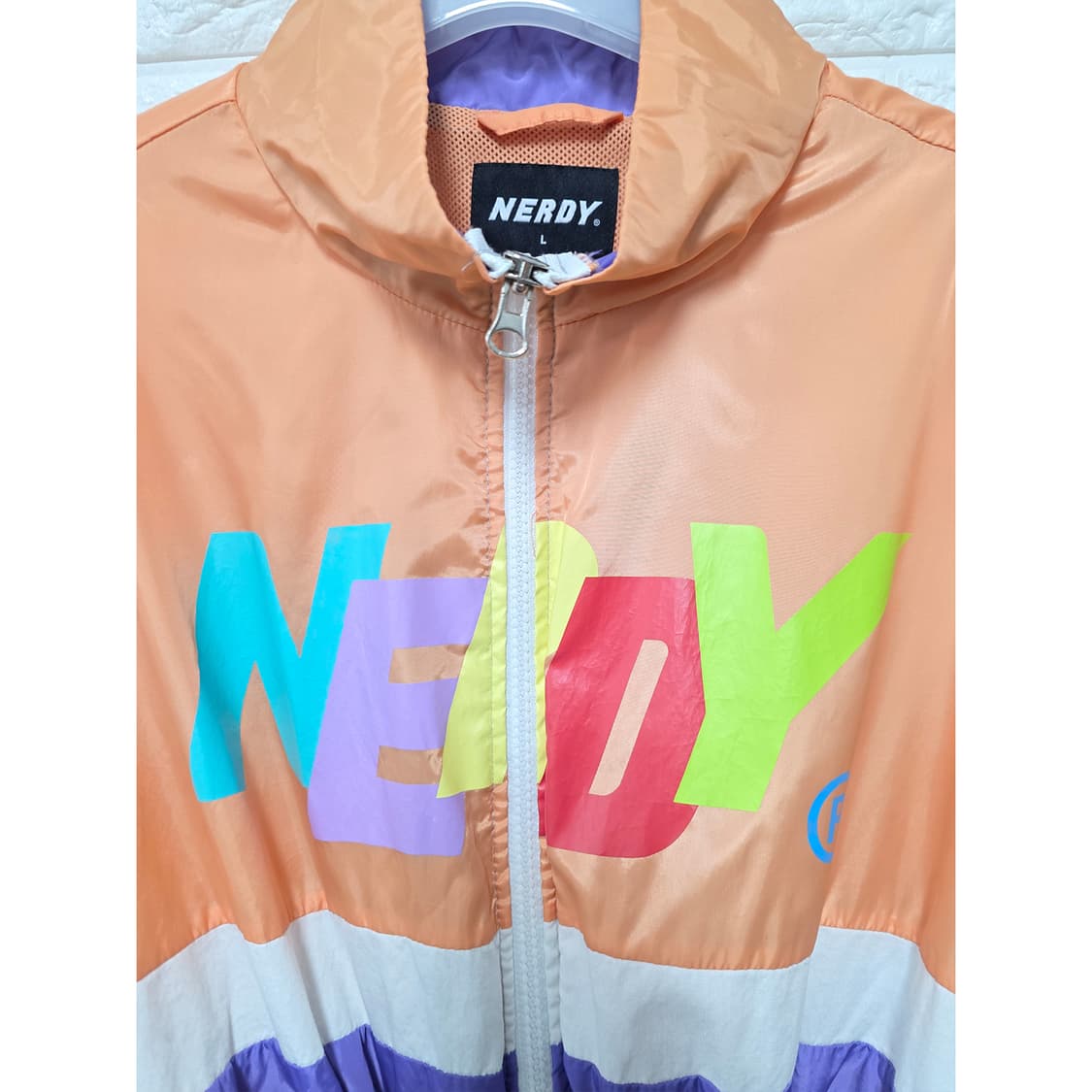 택포_ 널디 크롭 바람막이 S 리폼 상품이미지3