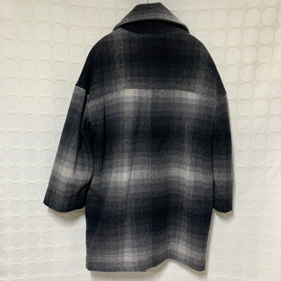 vivienne westwood 울 그라데이션 체크 코트 상품이미지5