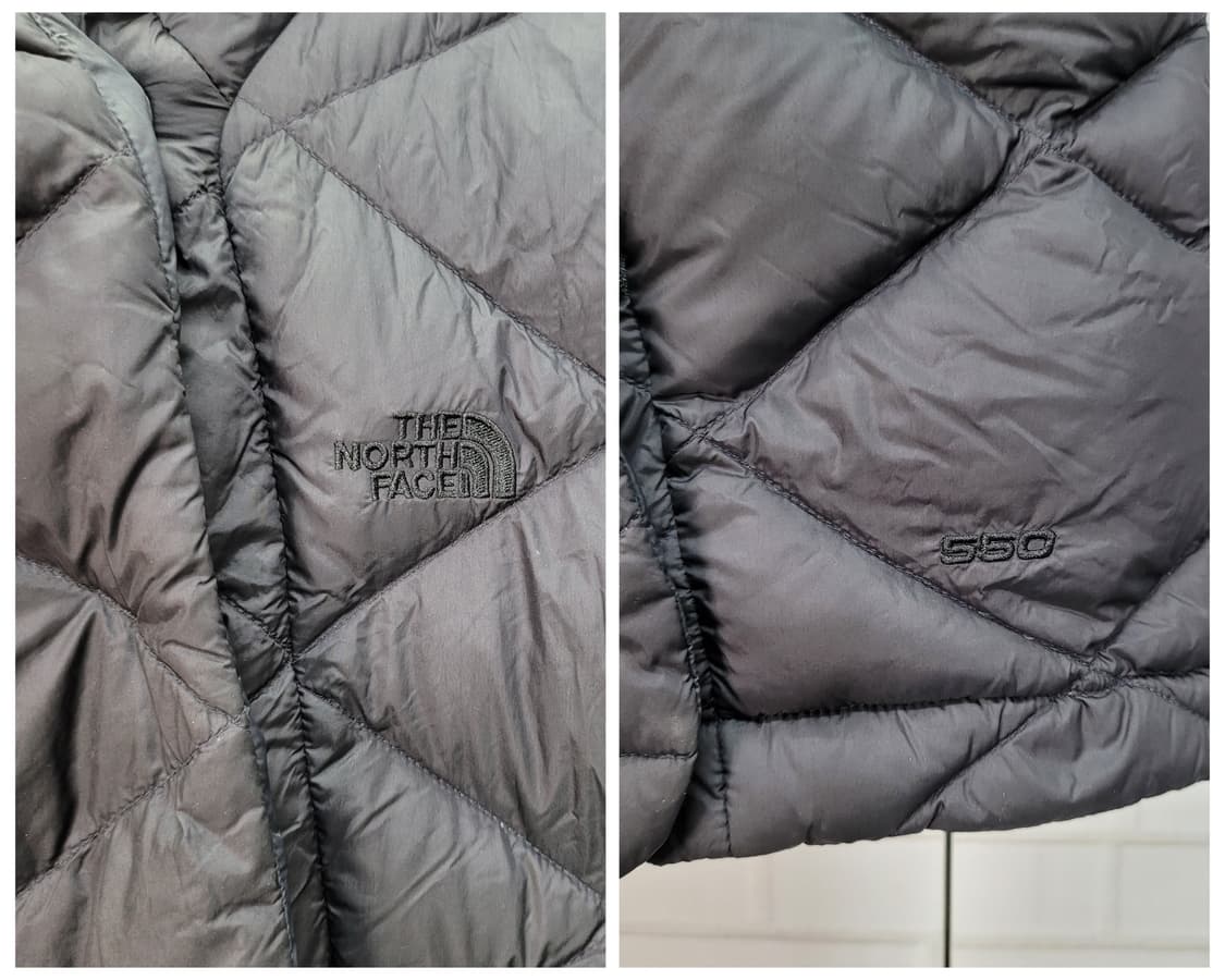 노스페이스 550필 구스다운 파노던 케이프릿 숏 패딩 자켓 L사이즈 상품이미지5