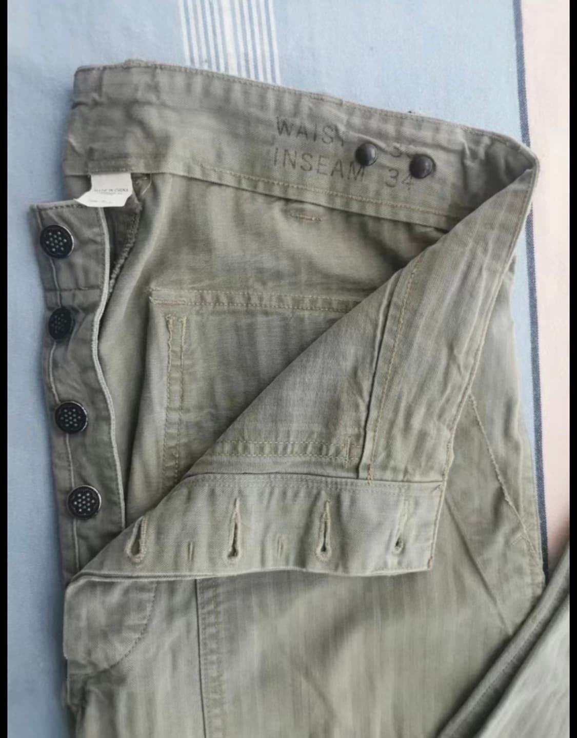 Rrl 더블알엘 헤링본 퍼티그 상품이미지3