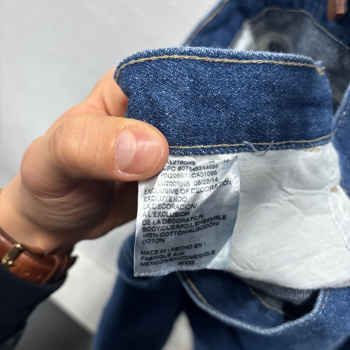 00s 디키즈 오리지널 빈티지 페이딩 카펜터 워크 데님팬츠 N1041   상품이미지7