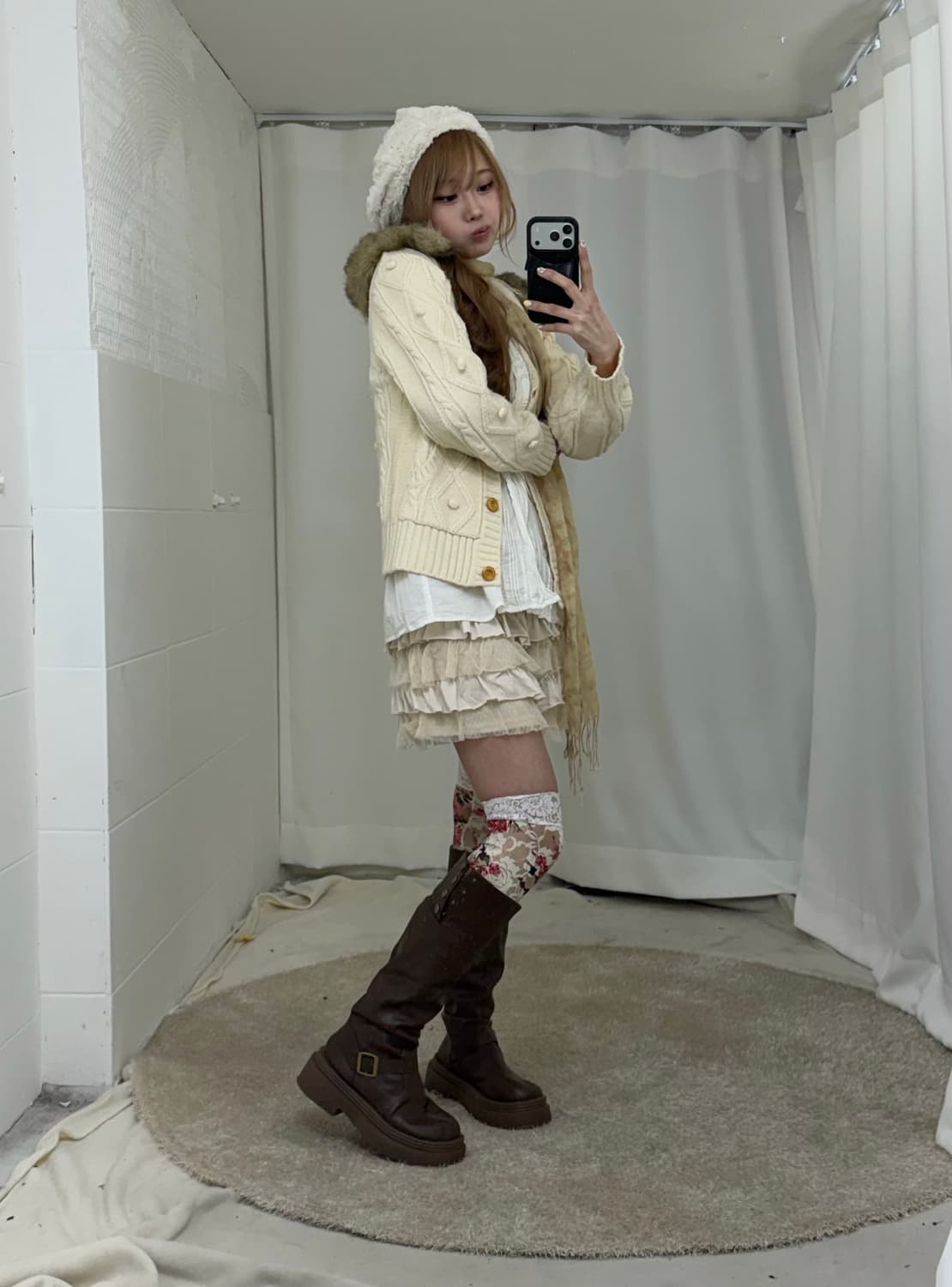 세미갸루 페어리 모리걸 가디건 코디세트 상품이미지3