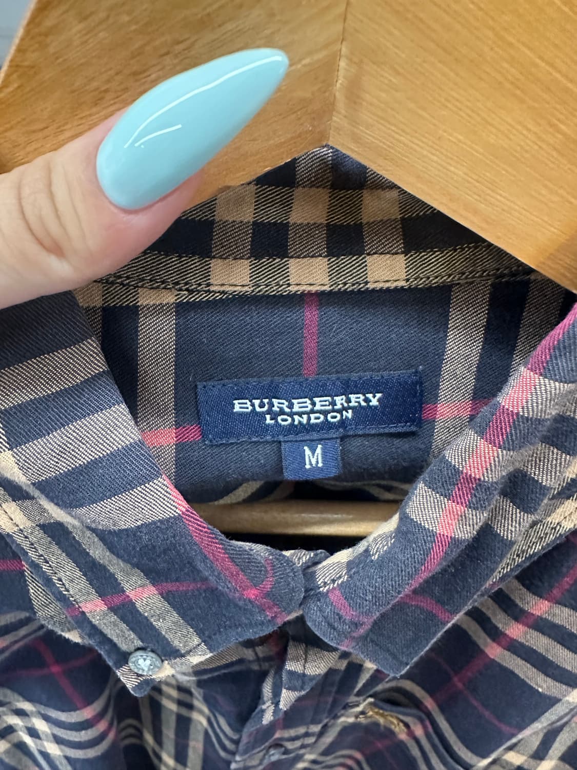 Burberry 버버리 체크반팔셔츠 상품이미지4