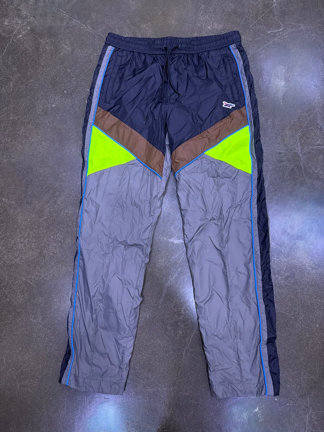 오니츠카타이거 배색 나일론 트랙팬츠 L 상품이미지1