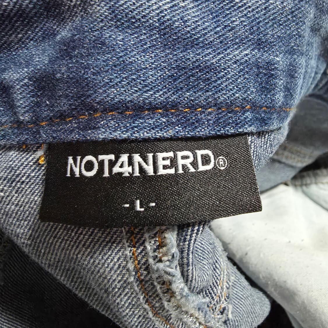 (L)낫포너드 커브드 빈티지 워싱 부츠컷 데님 팬츠 상품이미지5