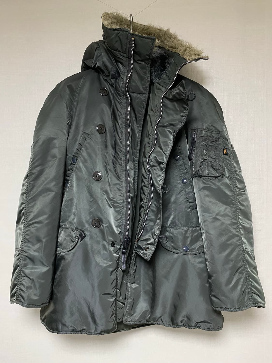 ALPHA INDUSTRIES N-3B PARKA MADE IN USA 상품이미지7