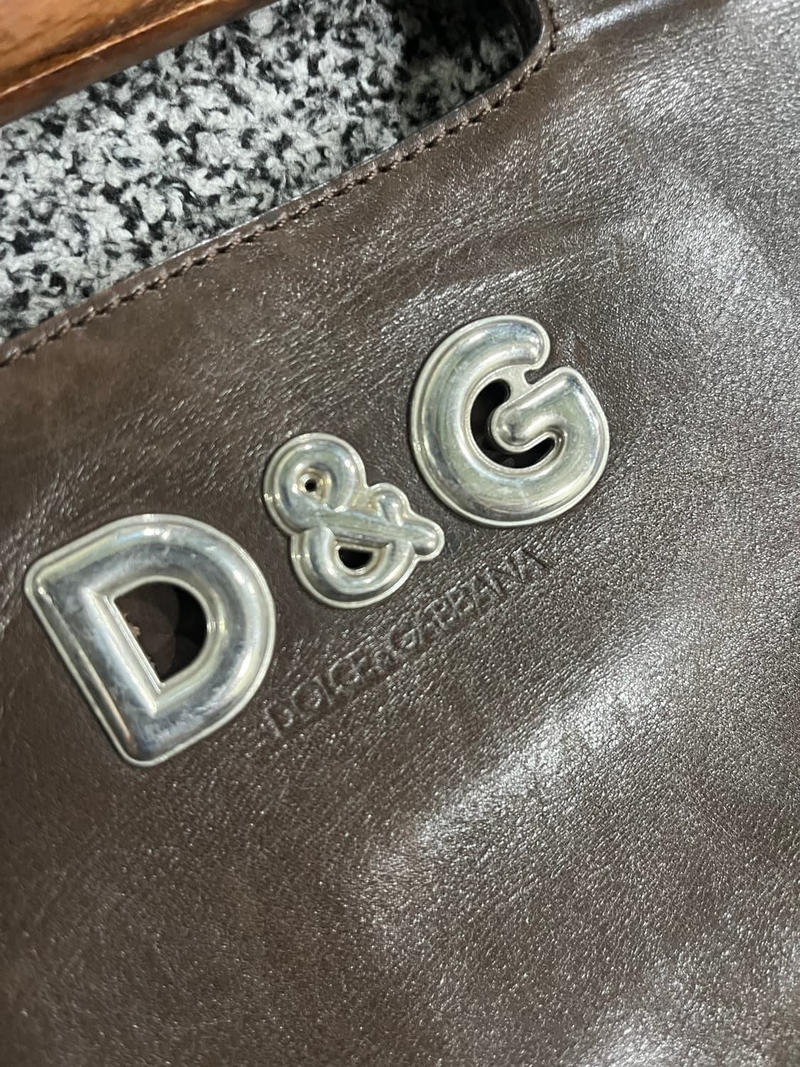 D&G 브라운 토트백 상품이미지5