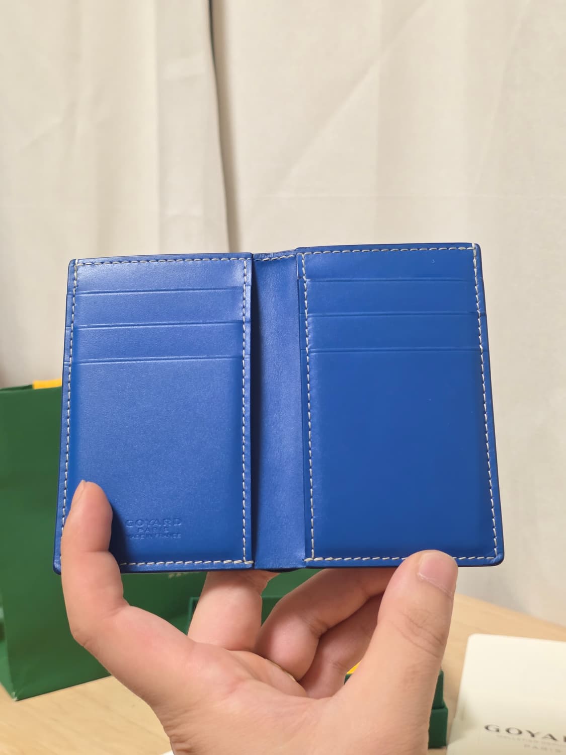 [ 풀구성 ] 고야드 생피에르 오거나이저 카드 지갑 백화점판 상품이미지5