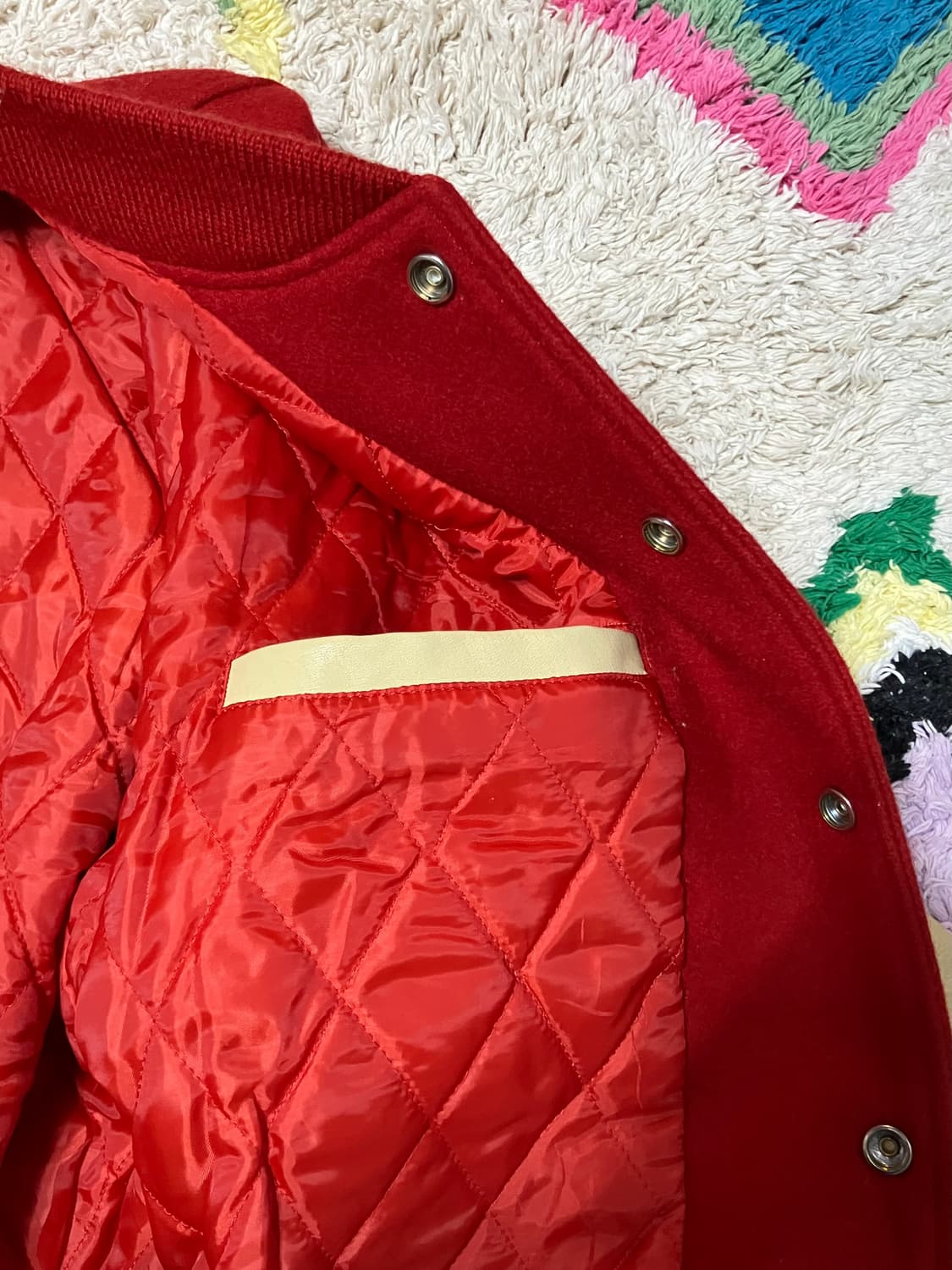 van 바시티 자켓 상품이미지5