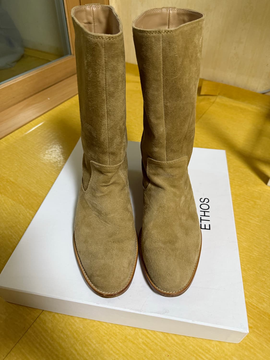 에토스 스웨이드 미들부츠 260 상품이미지6