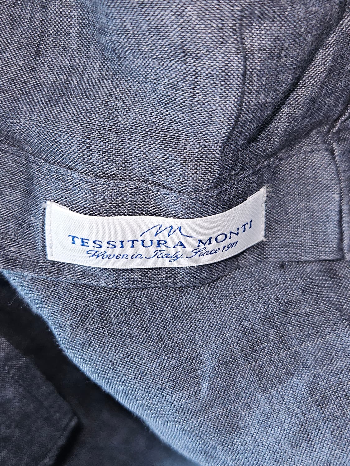 시스템 SYSTEM X 테시투라몬티 린넨 마 셔츠 100 상품이미지3