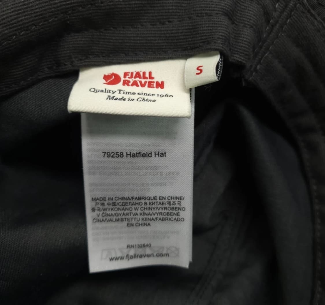 피엘라벤 햇필드 햇 블랙 S 상품이미지10