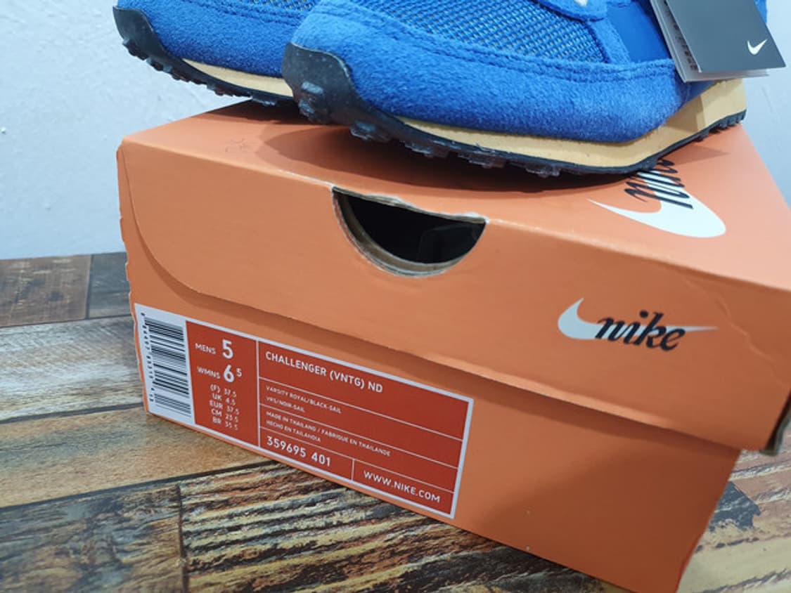 NIKE 나이키 09년도 빈티지 챌린져 파검 새상품 (235MM) 상품이미지9