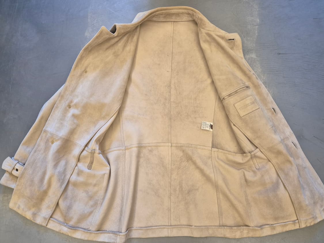 90s BALLY 램스킨 스웨이드 자켓 상품이미지3