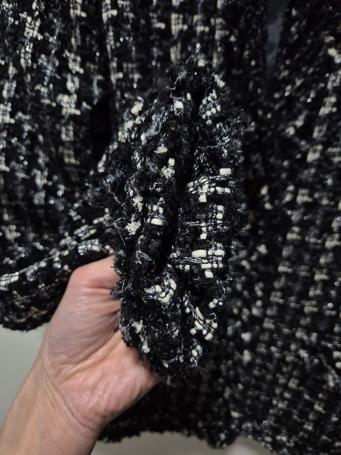 블랙레이디 트위드 자켓 상품이미지5