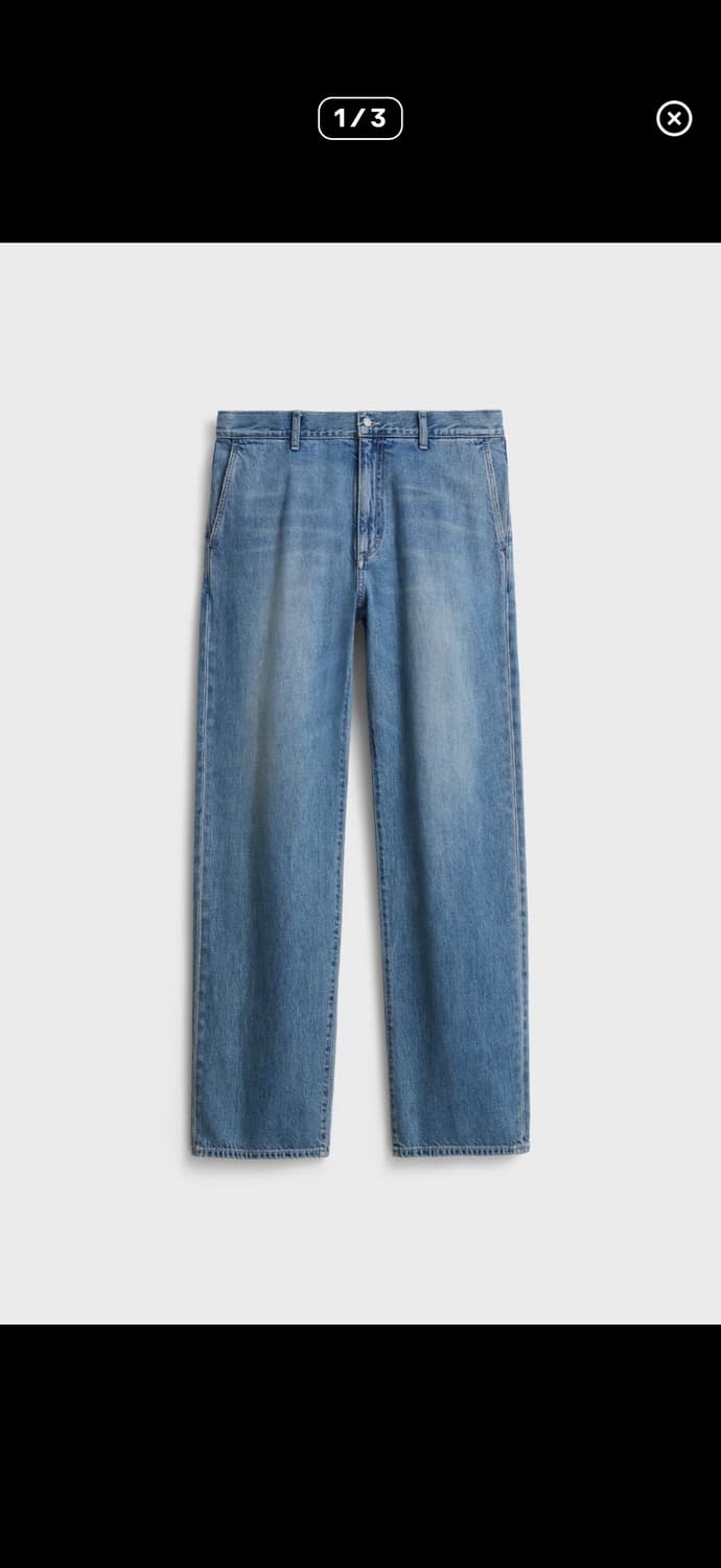 포터리 데님 6 사이즈 2장 상품이미지2