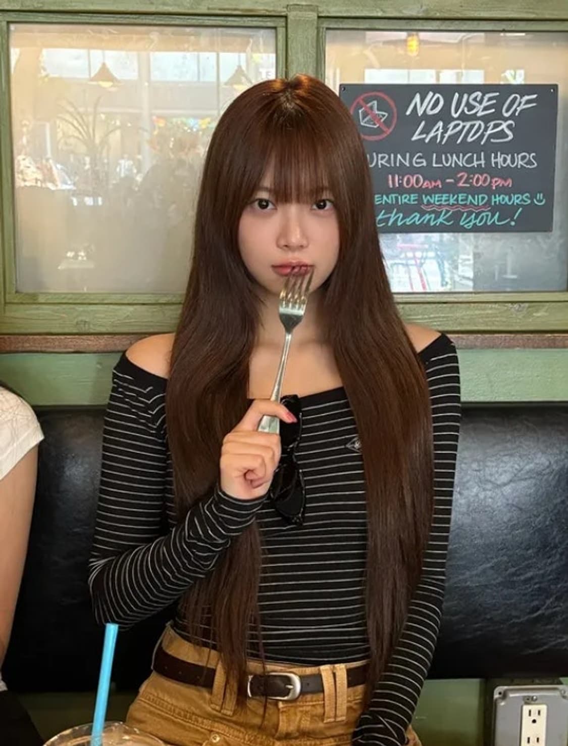 자라 홍은채 로우라이즈 데님 배기팬츠 상품이미지2