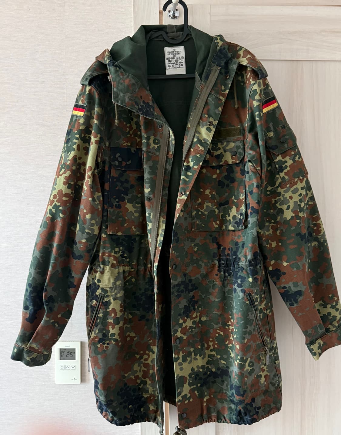 독일군 플랙탄 야상 XL  상품이미지1