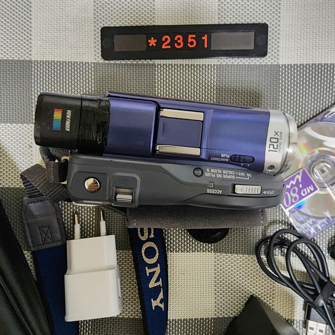 소니 핸디캠 DCR-DVD 101 가방세트 상품이미지5