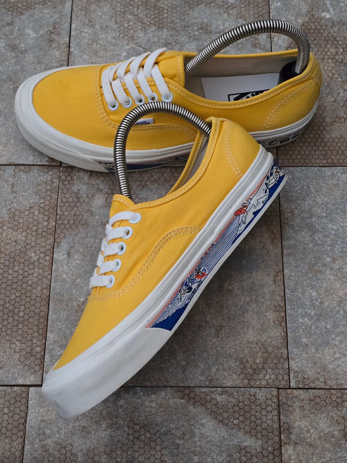 (260)반스 어센틱 44 dx 애너하임 사이드월 프린트 스니커즈 상품이미지7